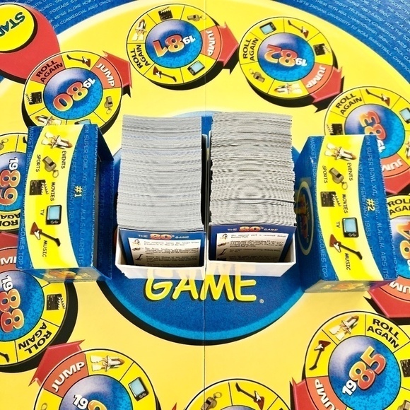 The 80s Game,‎ 80s Trivia Board Game, Vintage, 2001, Nice Condition - Picture 4 of 13